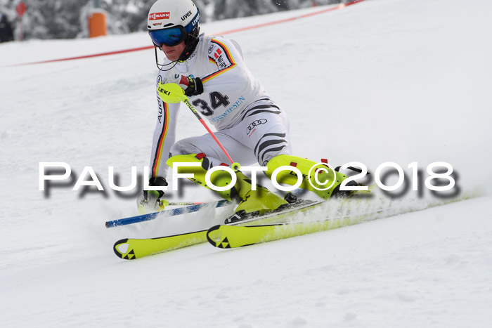 FIS Alpine Kombi 2x Slalom Herren 26.02.2018