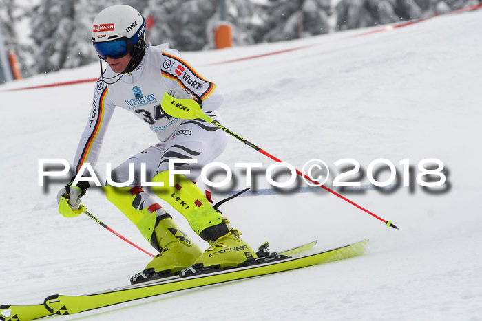 FIS Alpine Kombi 2x Slalom Herren 26.02.2018