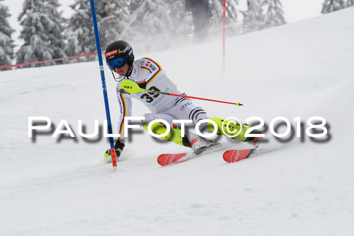 FIS Alpine Kombi 2x Slalom Herren 26.02.2018