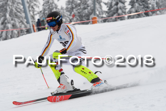 FIS Alpine Kombi 2x Slalom Herren 26.02.2018