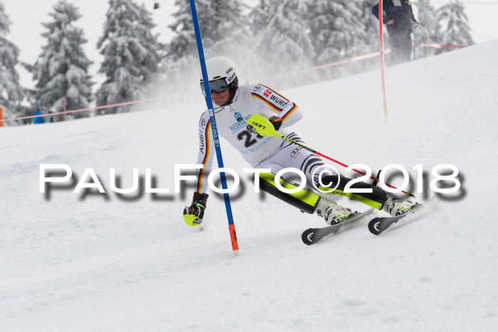 FIS Alpine Kombi 2x Slalom Herren 26.02.2018