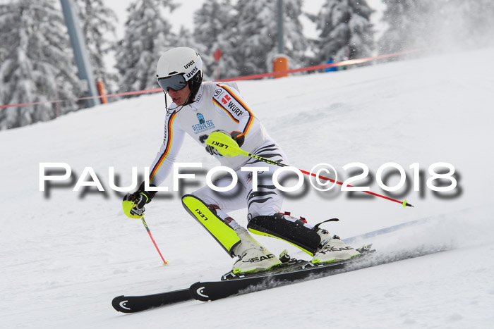 FIS Alpine Kombi 2x Slalom Herren 26.02.2018