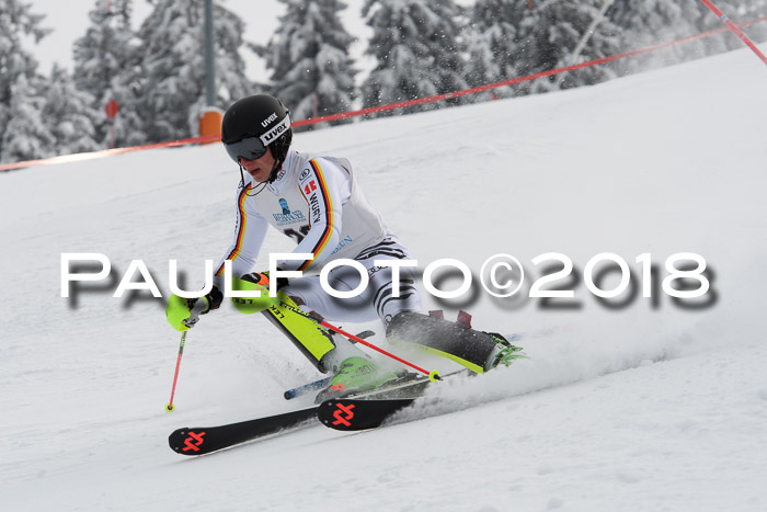 FIS Alpine Kombi 2x Slalom Herren 26.02.2018