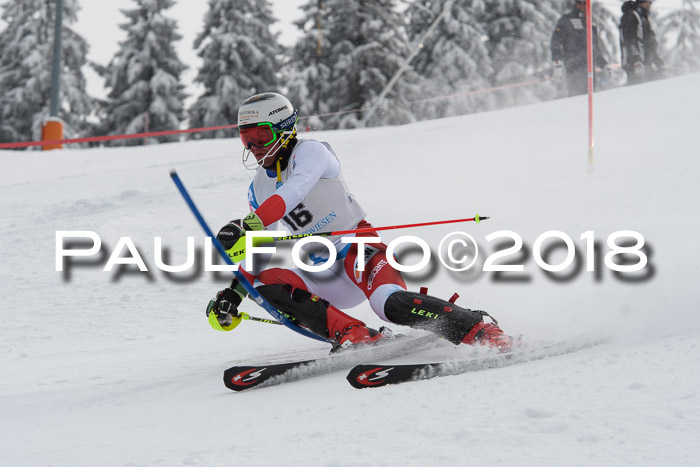 FIS Alpine Kombi 2x Slalom Herren 26.02.2018