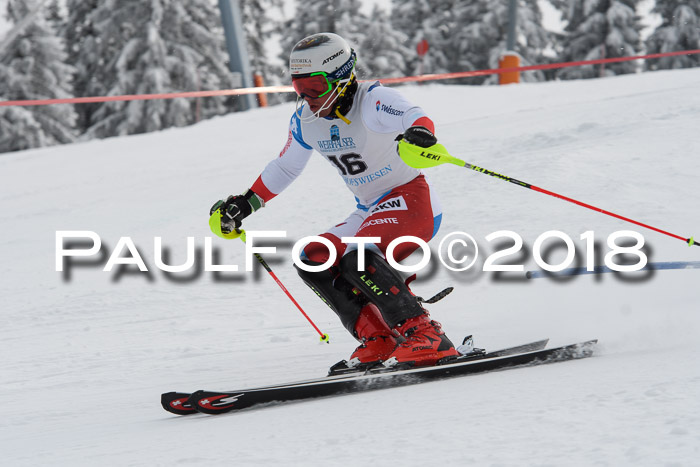 FIS Alpine Kombi 2x Slalom Herren 26.02.2018