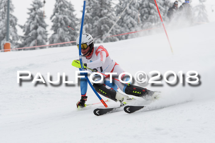 FIS Alpine Kombi 2x Slalom Herren 26.02.2018