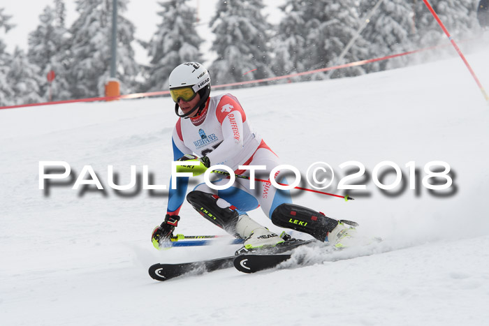 FIS Alpine Kombi 2x Slalom Herren 26.02.2018