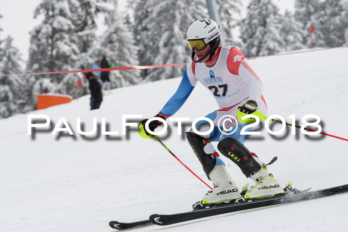 FIS Alpine Kombi 2x Slalom Herren 26.02.2018