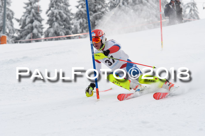 FIS Alpine Kombi 2x Slalom Herren 26.02.2018