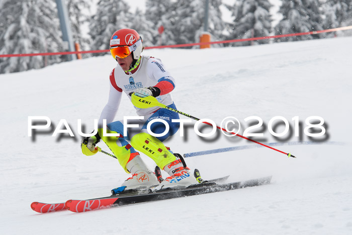 FIS Alpine Kombi 2x Slalom Herren 26.02.2018