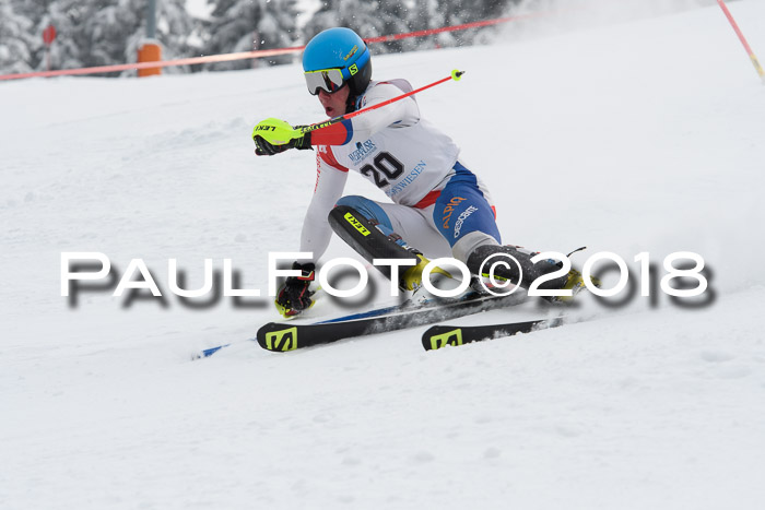 FIS Alpine Kombi 2x Slalom Herren 26.02.2018