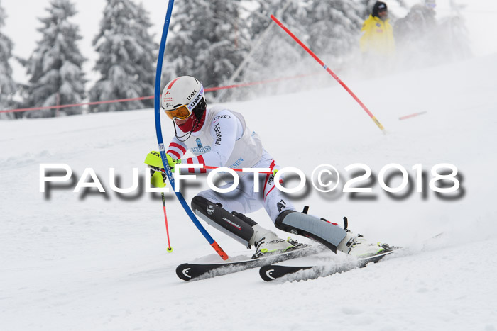 FIS Alpine Kombi 2x Slalom Herren 26.02.2018