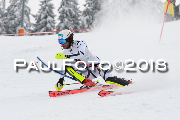 FIS Alpine Kombi 2x Slalom Herren 26.02.2018