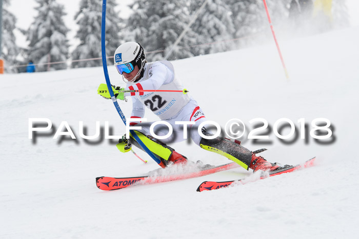 FIS Alpine Kombi 2x Slalom Herren 26.02.2018