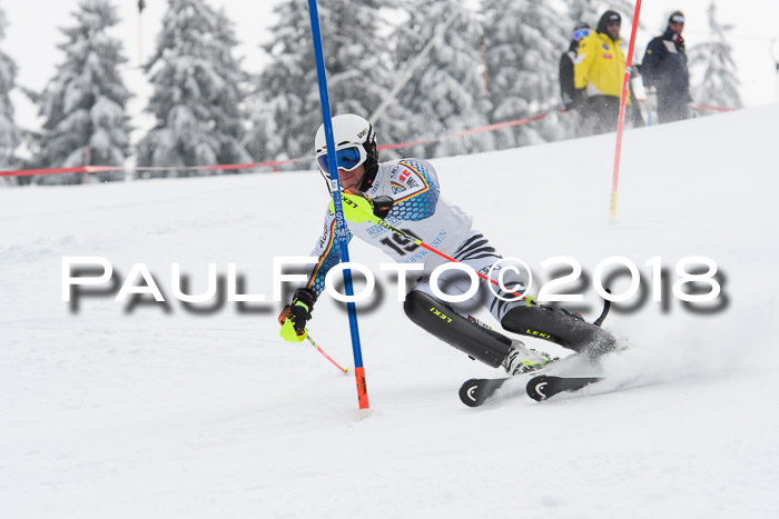 FIS Alpine Kombi 2x Slalom Herren 26.02.2018