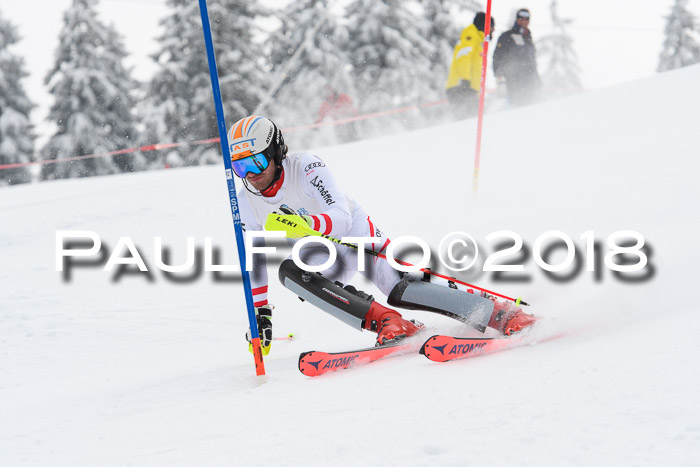 FIS Alpine Kombi 2x Slalom Herren 26.02.2018