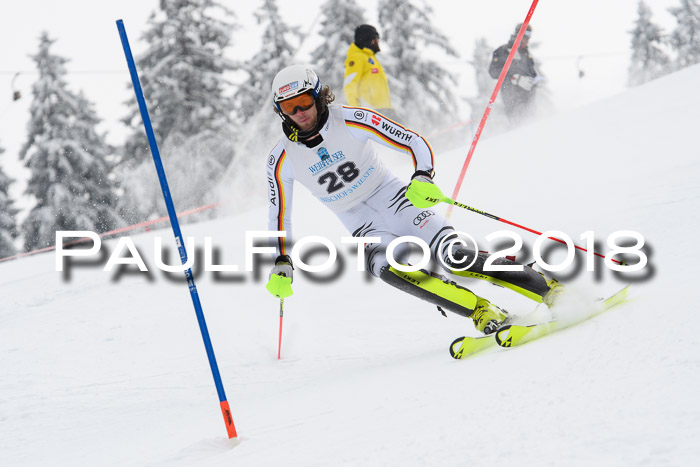 FIS Alpine Kombi 2x Slalom Herren 26.02.2018