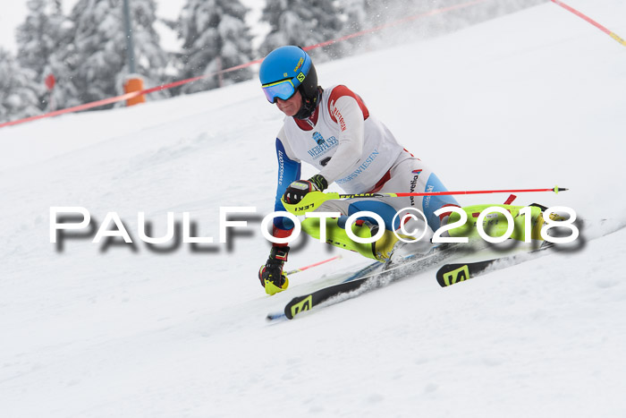 FIS Alpine Kombi 2x Slalom Herren 26.02.2018