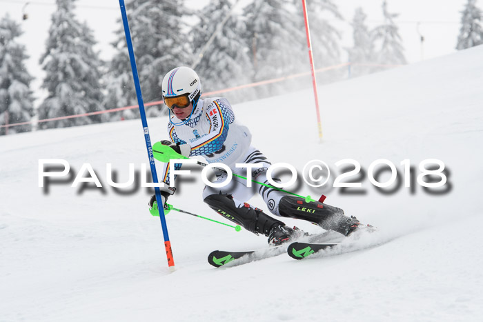 FIS Alpine Kombi 2x Slalom Herren 26.02.2018