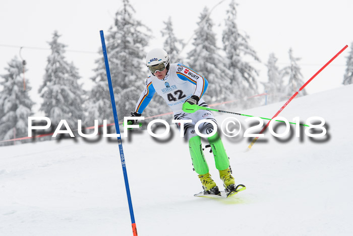 FIS Alpine Kombi 2x Slalom Herren 26.02.2018