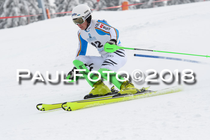 FIS Alpine Kombi 2x Slalom Herren 26.02.2018