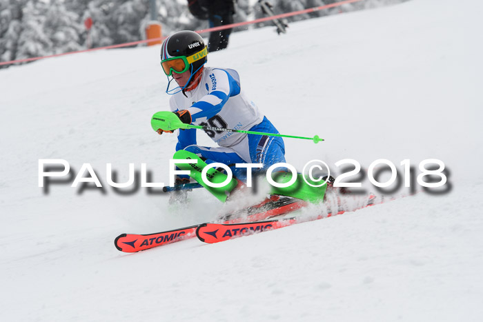 FIS Alpine Kombi 2x Slalom Herren 26.02.2018