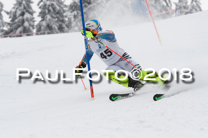 FIS Alpine Kombi 2x Slalom Herren 26.02.2018