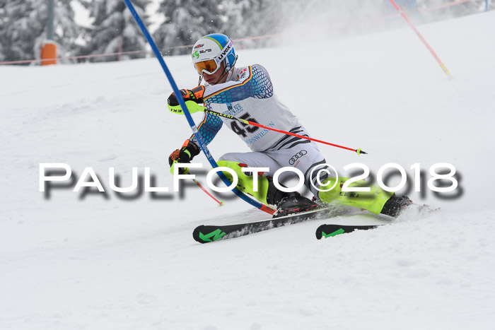 FIS Alpine Kombi 2x Slalom Herren 26.02.2018