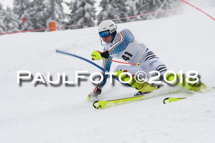 FIS Alpine Kombi 2x Slalom Herren 26.02.2018
