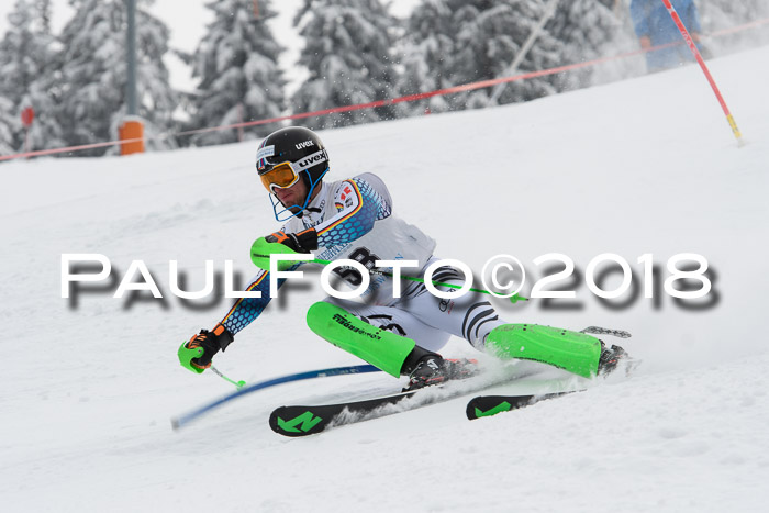 FIS Alpine Kombi 2x Slalom Herren 26.02.2018