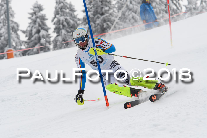 FIS Alpine Kombi 2x Slalom Herren 26.02.2018