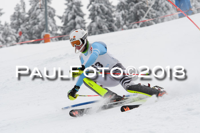 FIS Alpine Kombi 2x Slalom Herren 26.02.2018
