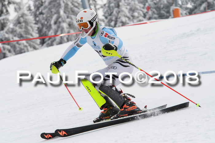 FIS Alpine Kombi 2x Slalom Herren 26.02.2018