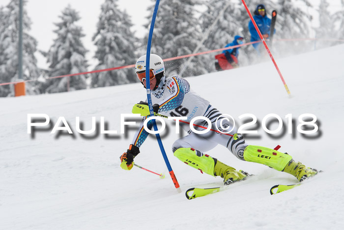 FIS Alpine Kombi 2x Slalom Herren 26.02.2018