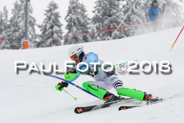 FIS Alpine Kombi 2x Slalom Herren 26.02.2018