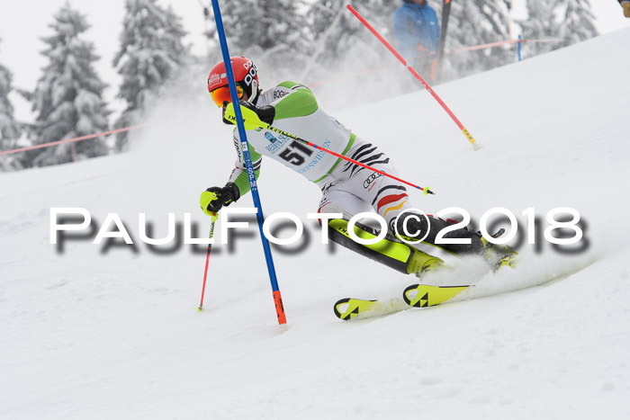 FIS Alpine Kombi 2x Slalom Herren 26.02.2018
