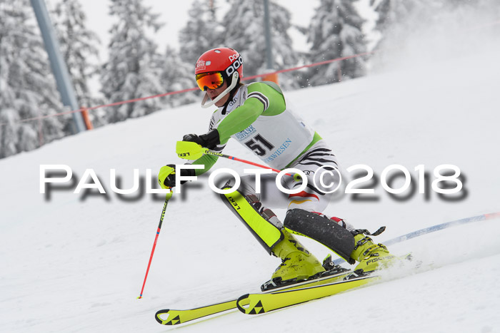 FIS Alpine Kombi 2x Slalom Herren 26.02.2018