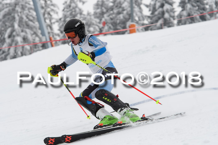 FIS Alpine Kombi 2x Slalom Herren 26.02.2018