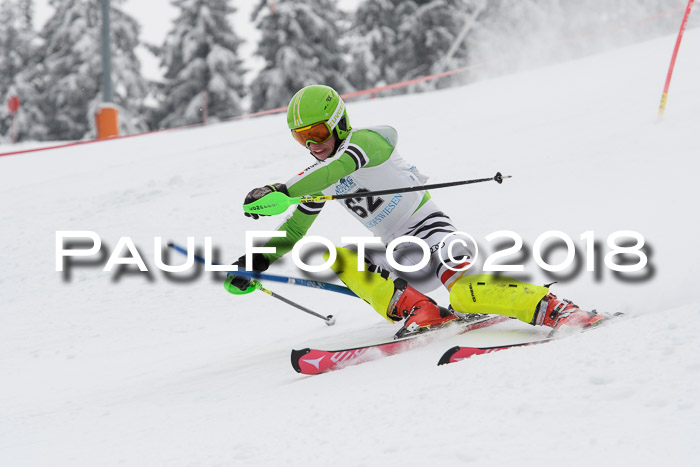 FIS Alpine Kombi 2x Slalom Herren 26.02.2018