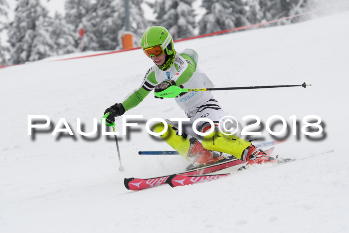 FIS Alpine Kombi 2x Slalom Herren 26.02.2018