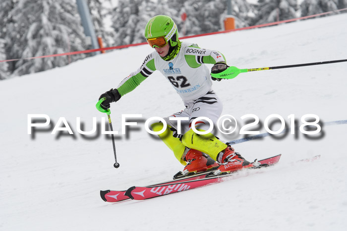FIS Alpine Kombi 2x Slalom Herren 26.02.2018