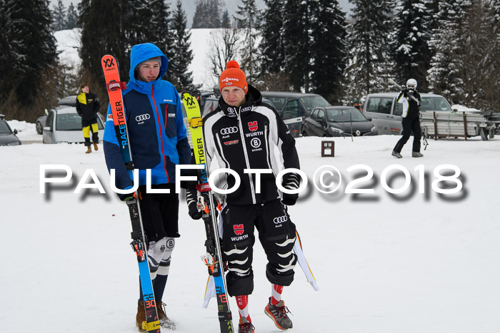 FIS Alpine Kombi 2x Slalom Herren 26.02.2018