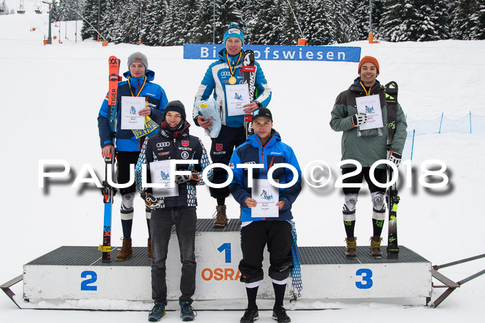 FIS Alpine Kombi 2x Slalom Herren 26.02.2018