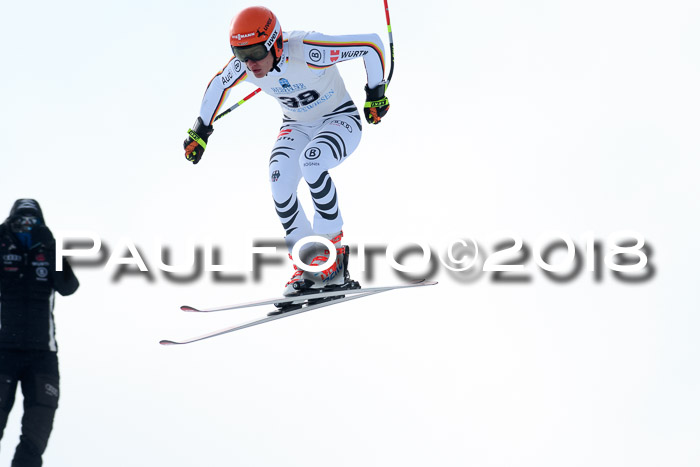 Int. FIS Rennen + NJC Herren, SG, Götschen, 26.02.2018