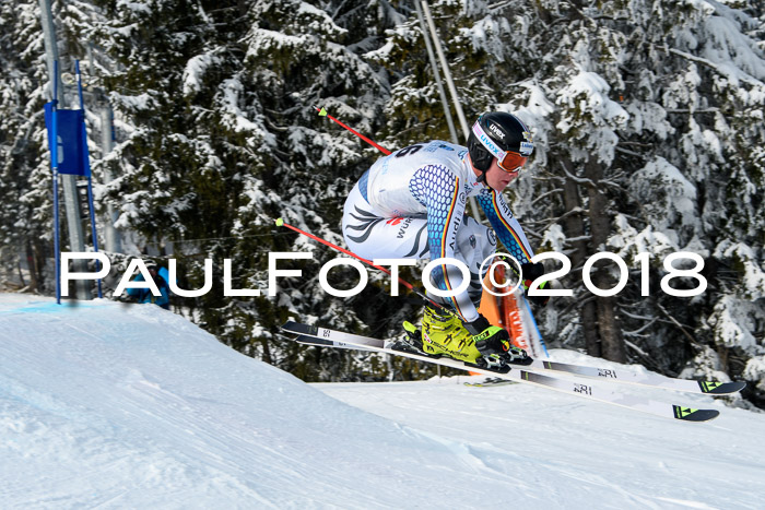 Int. FIS Rennen + NJC Herren, SG, Götschen, 26.02.2018