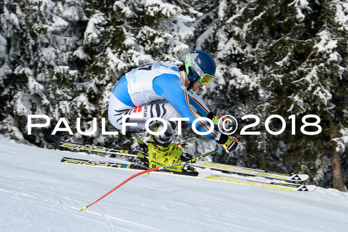 Int. FIS Rennen + NJC Herren, SG, Götschen, 26.02.2018