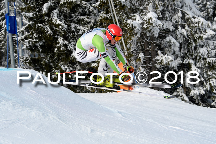 Int. FIS Rennen + NJC Herren, SG, Götschen, 26.02.2018