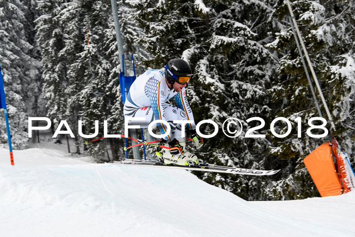 Int. FIS Rennen + NJC Herren, SG, Götschen, 26.02.2018