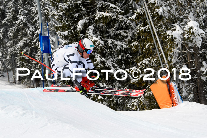 Int. FIS Rennen + NJC Herren, SG, Götschen, 26.02.2018