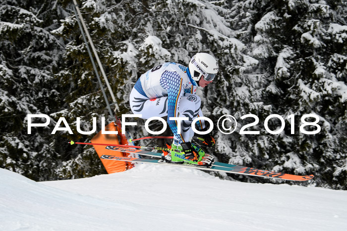 Int. FIS Rennen + NJC Herren, SG, Götschen, 26.02.2018